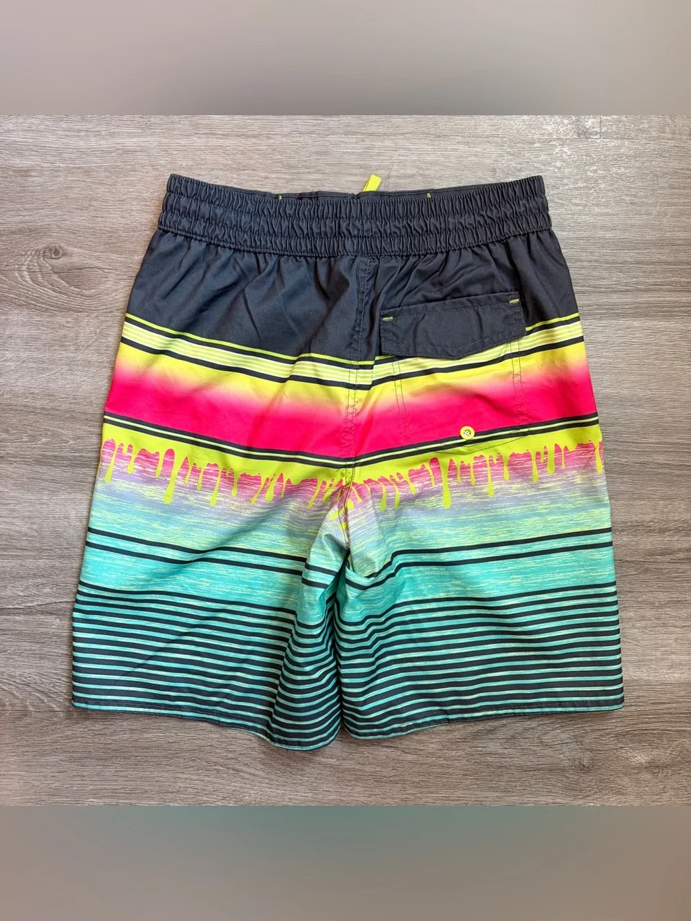 Laguna boys striped swim trunks